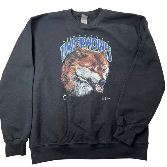 Minnesota Timberwolves Sweatshirt, Vintage-Style Graphic, Men’s Small, - Picture 1 of 7